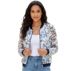 ALYX floral pattern, sheer small jacket